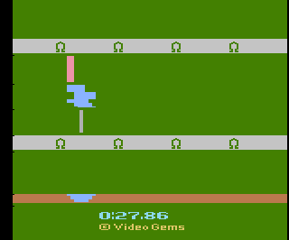 Steeplechase atari screenshot