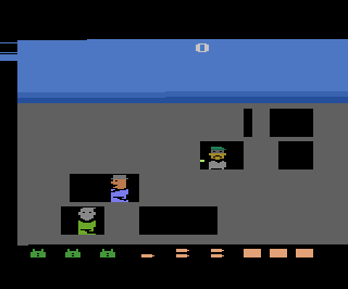 Stopp die Gangster atari screenshot