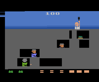 Stopp die Gangster atari screenshot