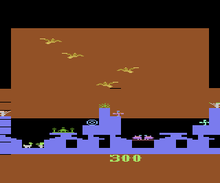Strahlen der Teufelsvögel atari screenshot