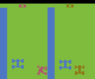 Street Racer atari screenshot