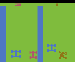 Street Racer atari screenshot