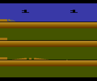 Stunt Cycle atari screenshot