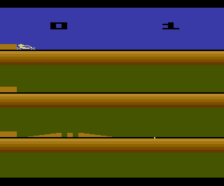 Stunt Cycle atari screenshot