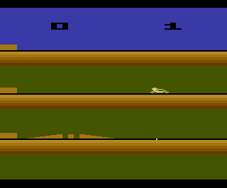 Stunt Cycle atari screenshot