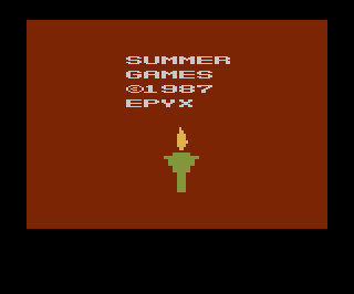 Summer Games atari screenshot