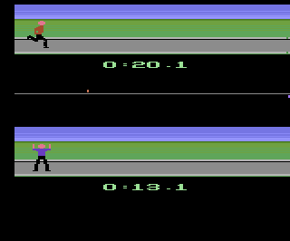 Summer Games atari screenshot