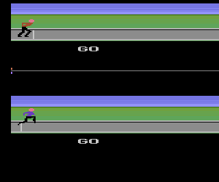 Summer Games atari screenshot