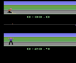 Summer Games atari screenshot