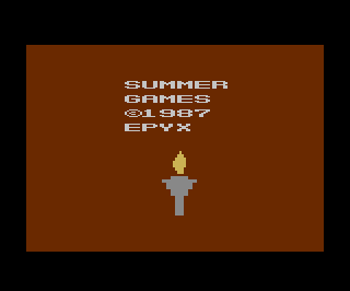 Summer Games atari screenshot