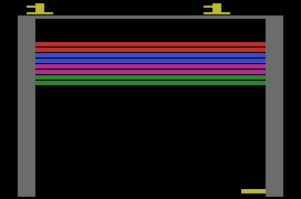 Super Breakout atari screenshot