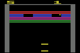 Super Breakout atari screenshot