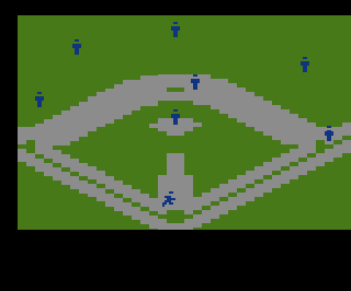 Super Challenge Baseball atari screenshot