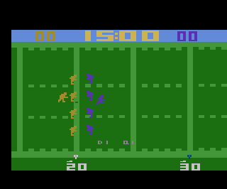 Super Challenge Football atari screenshot