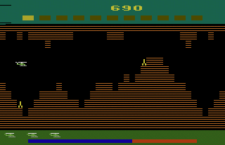 Super Cobra atari screenshot
