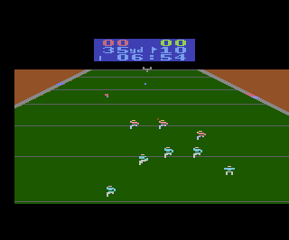 Super Football atari screenshot