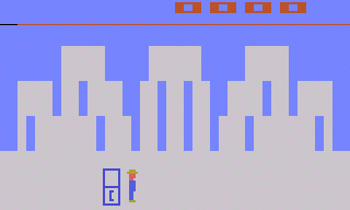 Superman atari screenshot