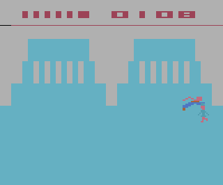 Superman atari screenshot