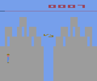 Superman atari screenshot