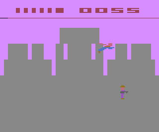 Superman atari screenshot