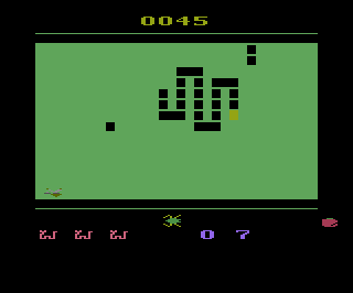 Tapeworm atari screenshot