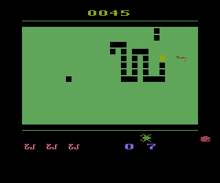 Tapeworm atari screenshot