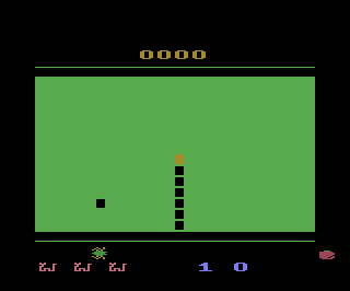 Tapeworm atari screenshot