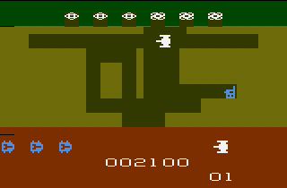 Thunderground atari screenshot