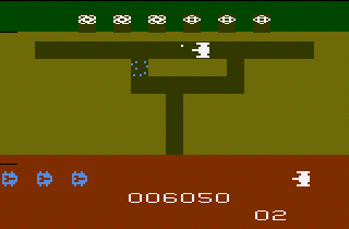 Thunderground atari screenshot