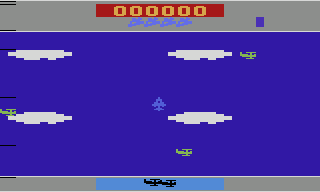 Time Pilot atari screenshot