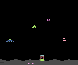 Time Race atari screenshot