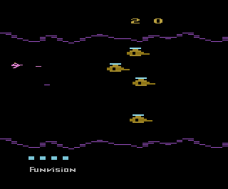 Time Warp atari screenshot