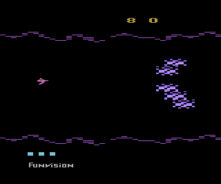 Time Warp atari screenshot