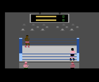 Title Match Pro Wrestling atari screenshot