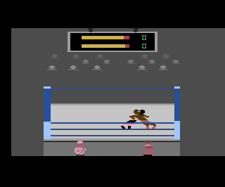 Title Match Pro Wrestling atari screenshot