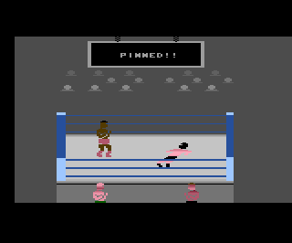 Title Match Pro Wrestling atari screenshot