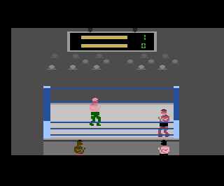 Title Match Pro Wrestling atari screenshot