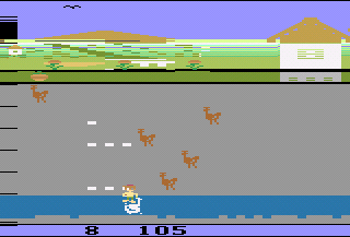 Tom's Eierjagd atari screenshot