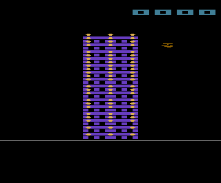 Towering Inferno atari screenshot