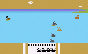 Treasure Island atari screenshot