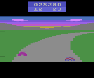 Turbo atari screenshot