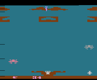 Ungeheuer der Tiefe atari screenshot