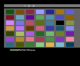 Unknown Game (Activision) atari screenshot