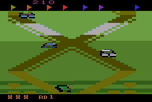Up'n Down atari screenshot