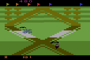 Up'n Down atari screenshot