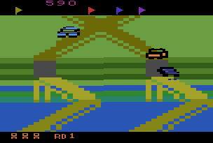 Up'n Down atari screenshot