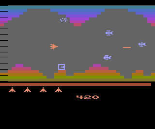 Vanguard atari screenshot