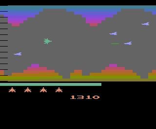 Vanguard atari screenshot