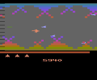 Vanguard atari screenshot