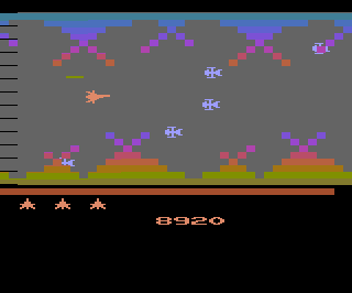 Vanguard atari screenshot